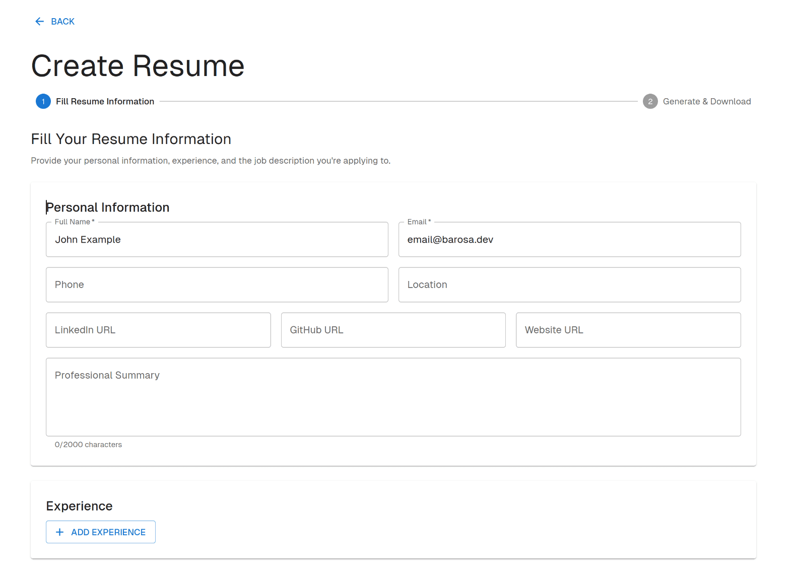 Screenshot of Presim Suite